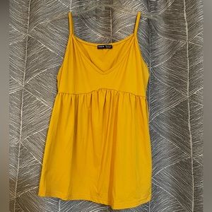 💙 Yellow baby doll top